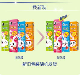 黑人 darlie 宝贝兔儿童 牙膏 40g 苹果味 京东优选 爱奇艺商城